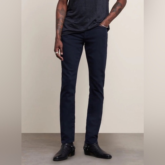 John Varvatos Other - John Varvatos Bowery Jeans Eclipse Sz 33 NEW NWT Reg $198 Slim Straight